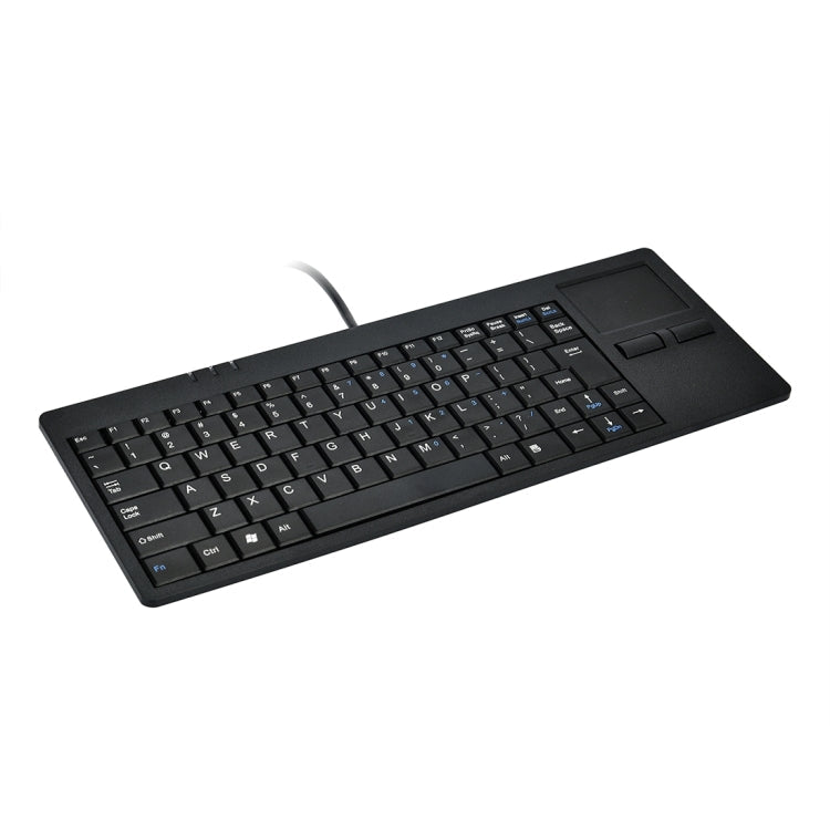 MC-818 82 Keys Touch-pad Ultra-thin Wired Computer Keyboard – Ultra-thin
