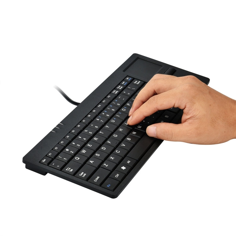 MC-818 82 Keys Touch-pad Ultra-thin Wired Computer Keyboard – Ultra-thin