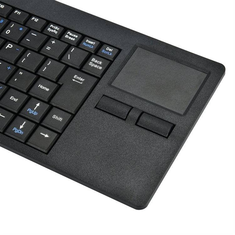 MC-818 82 Keys Touch-pad Ultra-thin Wired Computer Keyboard – Ultra-thin