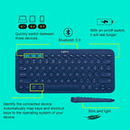 Logitech K380 Portable Multi-Device Wireless Bluetooth Keyboard, K380 – Bluetooth
