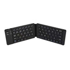 K018 USB Charging Foldable 67 Keys Bluetooth Wireless Keyboard – Magnetic, Leather, Bluetooth