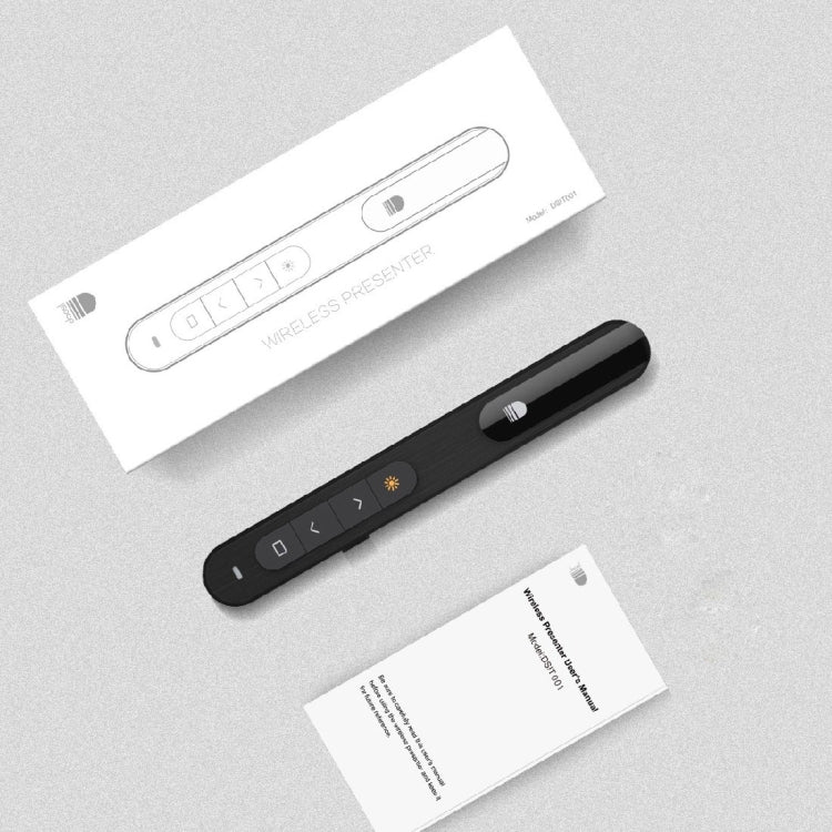 DSIT001 2.4GHz Updated Version Powerpoint Presentation Remote Control Multi-functional Laser Pointer for Multi-media, Control Distance: 100m, DSIT001 – Durable Build, Easy to Use