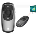 Doosl DSIT011 2.4GHz Mini Rechargeable PowerPoint Presentation Remote Control, Control Distance: 100m(Black) – Durable Build, Easy to Use