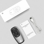 Doosl DSIT011 2.4GHz Mini Rechargeable PowerPoint Presentation Remote Control, Control Distance: 100m(Black) – Durable Build, Easy to Use