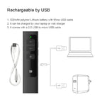 Doosl DSIT013 2.4GHz Rechargeable PowerPoint Presentation Remote Control Multi-functional Laser Pointer for PowerPoint / Keynote / Prezi, Control Distance: 100m – Durable Build, Easy to Use