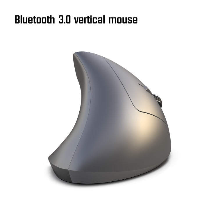 HXSJ T29 Bluetooth 3.0 Wireless Bluetooth 6-Keys 2400 DPI Adjustable Ergonomics Optical Vertical Mouse, 6 Buttons T29 Grey – Bluetooth