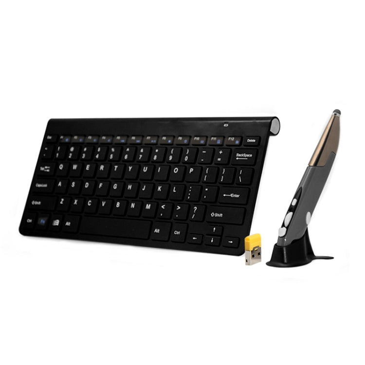 KM-909 2.4GHz Wireless Multimedia Keyboard + Wireless Optical Pen Mouse with USB Receiver Set for Computer PC Laptop, Random Pen Mouse Color Delivery, KM-909 Keyboard + Pen Mouse (White), KM-909 Keyboard + Pen Mouse (Black) – Durable Build, Easy to Use KM-909 Keyboard + Pen Mouse (Black) Black