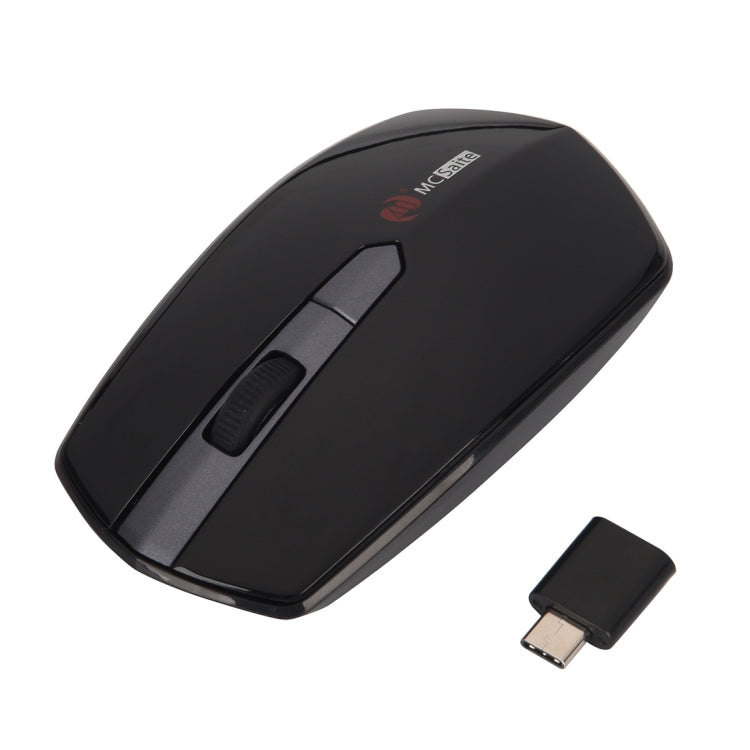 MCSaite MC-369AG USB-C / Type-C 1600DPI Three-speed Adjustable 4-button Wireless Optical Mouse – Durable Build, Easy to Use Default Title