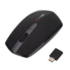 MCSaite MC-369AG USB-C / Type-C 1600DPI Three-speed Adjustable 4-button Wireless Optical Mouse – Durable Build, Easy to Use Default Title