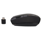 MCSaite MC-369AG USB-C / Type-C 1600DPI Three-speed Adjustable 4-button Wireless Optical Mouse – Durable Build, Easy to Use