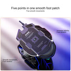 YINDIAO K002 USB Wired Mechanical Feel RGB Backlight Keyboard + Optical Silent Mouse Set, RGB Backlight / Silent / Black, RGB Backlight / White – Durable Build, Easy to Use