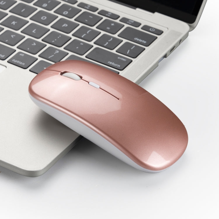 HXSJ M80 2.4GHz Wireless 1600DPI Three-speed Adjustable Optical Mute Mouse, Gold, Rose Gold, Silver, White, Black, Grey – Durable Build, Easy to Use