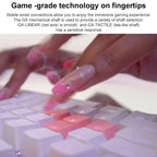 Logitech Aurora G713 RGB Wired Game E-sports 87-key Mechanical Keyboard with Palm Support, Red Shaft, Red Shaft – Durable Build, Easy to Use