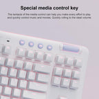 Logitech Aurora G713 RGB Wired Game E-sports 87-key Mechanical Keyboard with Palm Support, Red Shaft, Red Shaft – Durable Build, Easy to Use