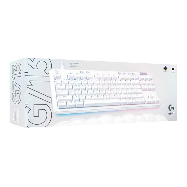 Logitech Aurora G713 RGB Wired Game E-sports 87-key Mechanical Keyboard with Palm Support, Red Shaft, Red Shaft – Durable Build, Easy to Use
