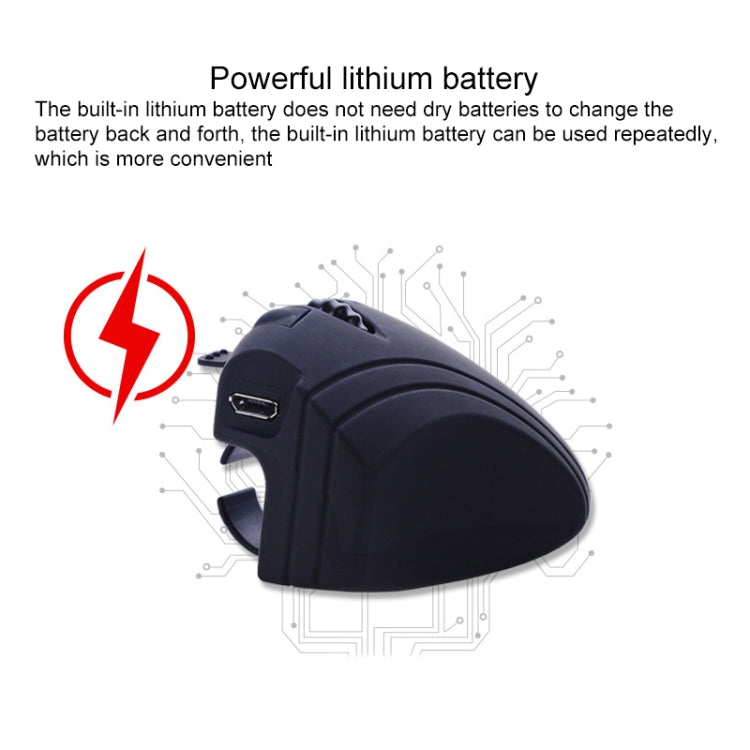 GM306DM Bluetooth + 2.4GHz Dual-mode Lazy Finger Ring Mouse Rechargeable Wireless Mouse – Bluetooth