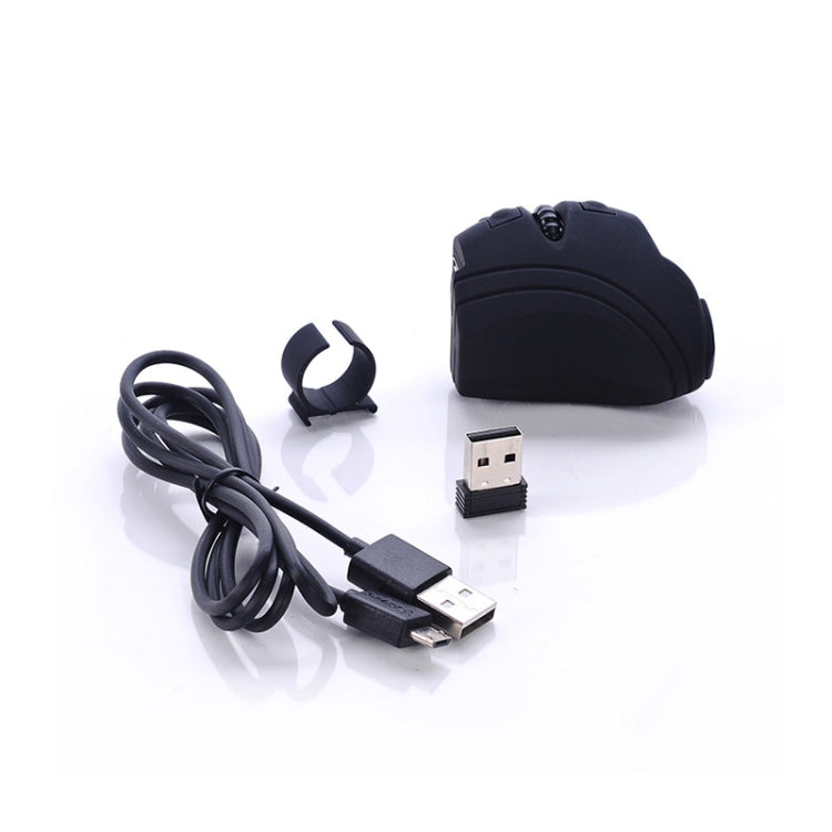 GM306DM Bluetooth + 2.4GHz Dual-mode Lazy Finger Ring Mouse Rechargeable Wireless Mouse – Bluetooth