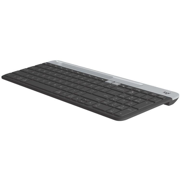 Logitech K580 Dual Modes Thin and Light Multi-device Wireless Keyboard with Phone Holder – Card Slot, Bluetooth