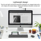 Logitech K580 Dual Modes Thin and Light Multi-device Wireless Keyboard with Phone Holder – Card Slot, Bluetooth