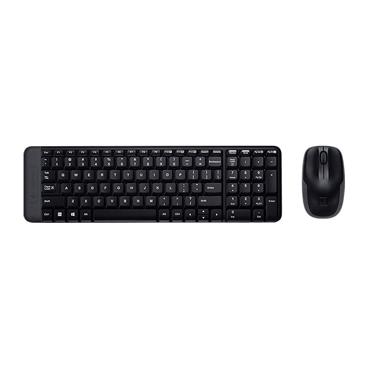 Logitech MK220 Wireless Keyboard and Mouse Set – Durable Build, Easy to Use Default Title