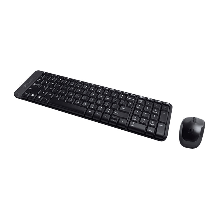 Logitech MK220 Wireless Keyboard and Mouse Set – Durable Build, Easy to Use