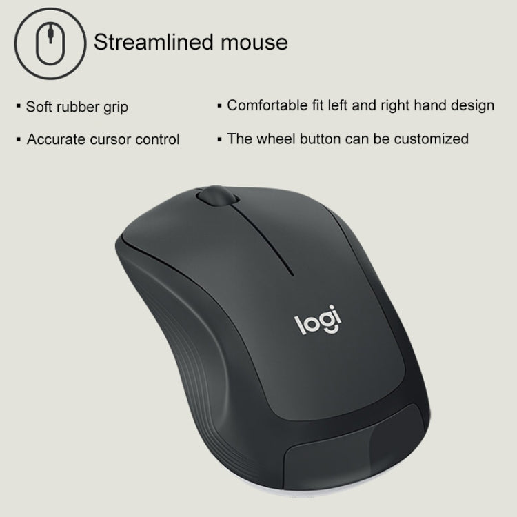 Logitech MK540 Wireless Keyboard and Mouse Set – Durable Build, Easy to Use