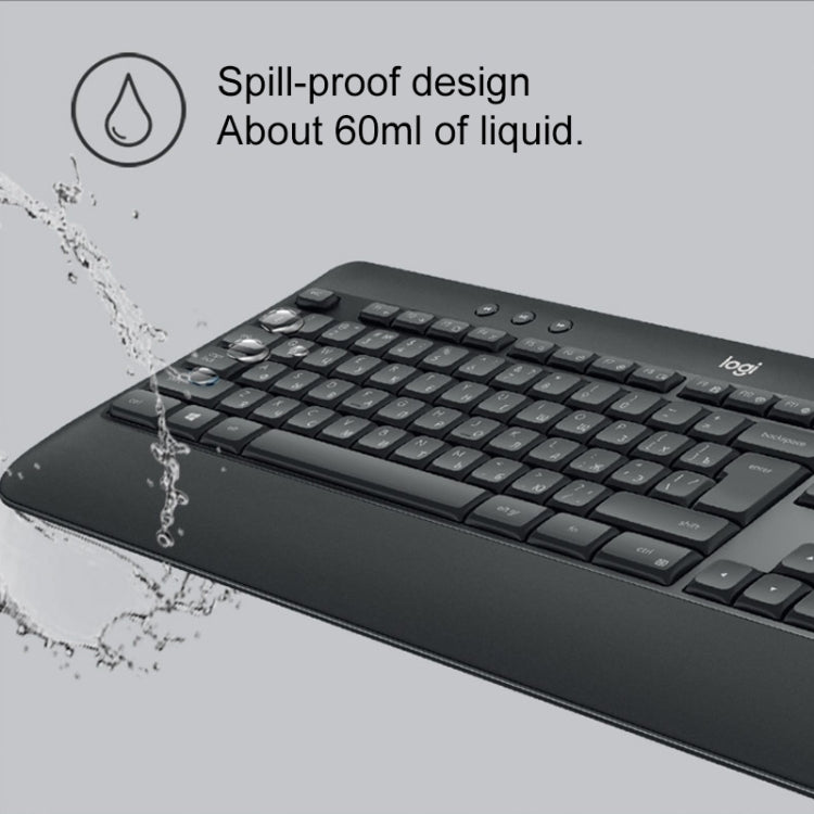 Logitech MK540 Wireless Keyboard and Mouse Set – Durable Build, Easy to Use