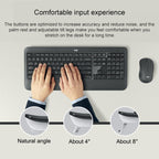 Logitech MK540 Wireless Keyboard and Mouse Set – Durable Build, Easy to Use