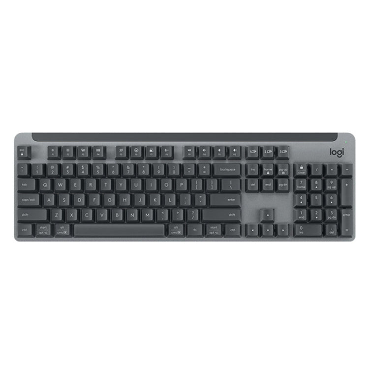 Logitech K865 104 Keys Wireless Bluetooth Mechanical Keyboard, Red Shaft, K865 – Bluetooth K865 Black