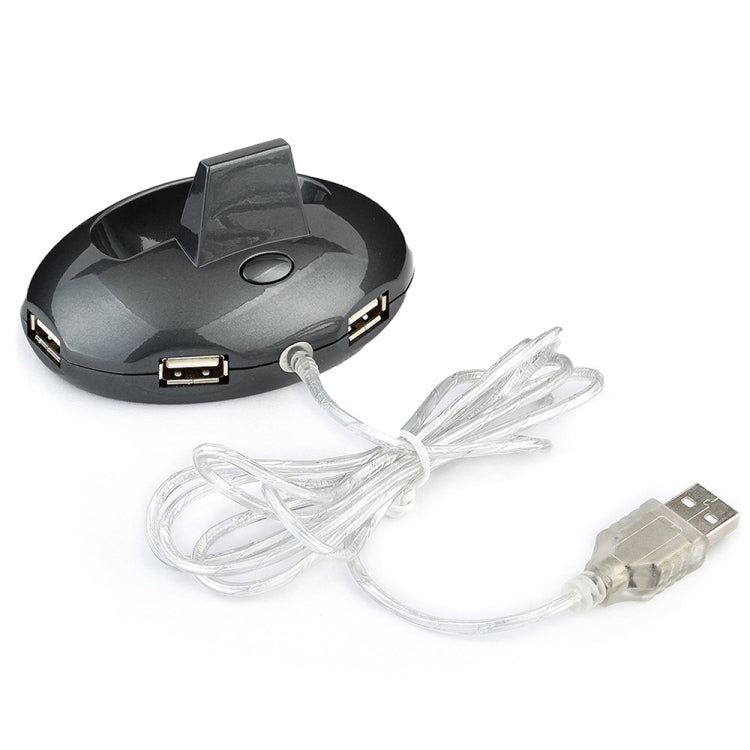 MZ-012 2.4G 1200 DPI Wireless Rechargeable Optical Mouse with 3 Ports USB HUB / Charging Dock – Durable Build, Easy to Use
