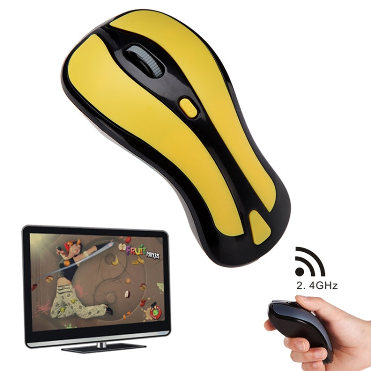 PR-01 6D Gyroscope Fly Air Mouse 2.4G USB Receiver 1600 DPI Wireless Optical Mouse for Computer PC Android Smart TV Box, KB6572GW, KB6572LB, KB6572LW, KB6572PB, KB6572PW, KB6572RB, KB6572RW, KB6572YB – Durable Build, Easy to Use KB6572YB
