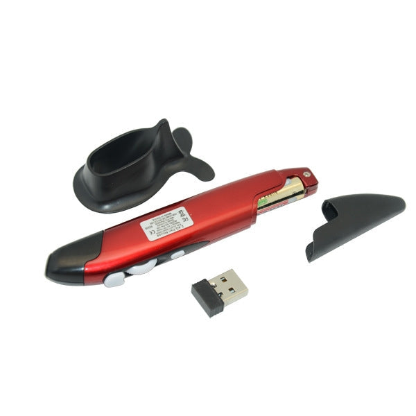 PR-03 2.4G USB Receiver Adjustable 1600 DPI Wireless Optical Pen Mouse for Computer PC Laptop Drawing Teaching, PR-03 Pen Mouse (Red), PR-03 Pen Mouse (Blue), PR-03 Pen Mouse (Grey) – Durable Build, Easy to Use
