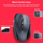 Logitech M705 1000DPI 2.4GHz Wireless Laser Dual Mode Mouse – Durable Build, Easy to Use