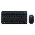 Logitech MK245 Nano Wireless Keyboard Mouse Set – Durable Build, Easy to Use Black