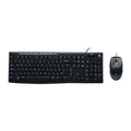 Logitech MK200 Wired Keyboard Mouse Set – Durable Build, Easy to Use Default Title