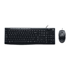 Logitech MK200 Wired Keyboard Mouse Set – Durable Build, Easy to Use Default Title