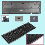 Logitech MK200 Wired Keyboard Mouse Set – Durable Build, Easy to Use