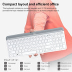 Logitech MK470 Wireless Silence Keyboard Mouse Set – Plug-and-play