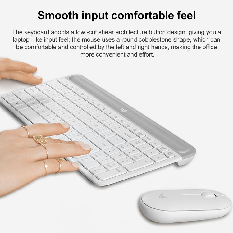 Logitech MK470 Wireless Silence Keyboard Mouse Set – Plug-and-play