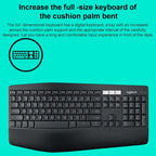 Logitech MK850 Wireless Bluetooth Keyboard Mouse Set – Flip, Bluetooth, Plug-and-play