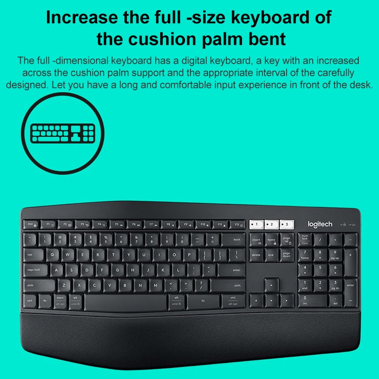 Logitech MK850 Wireless Bluetooth Keyboard Mouse Set – Flip, Bluetooth, Plug-and-play