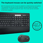 Logitech MK850 Wireless Bluetooth Keyboard Mouse Set – Flip, Bluetooth, Plug-and-play