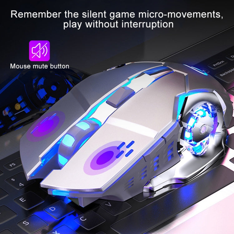 YINDIAO A4 2.4GHz 1600DPI 3-modes Adjustable Rechargeable Wireless Silent Gaming Mouse (Star Black), Star Black – Durable Build, Easy to Use