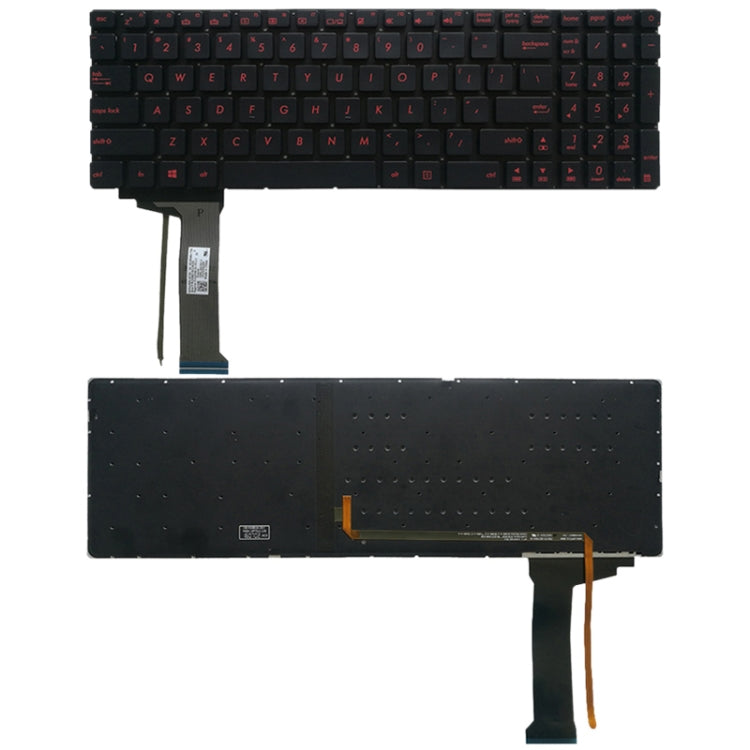 US Keyboard with Backlight for Asus GL551 GL551J GL551JK GL551JM GL551JW GL551JX G552 G552V G552VW G552VX FZ50JX GL752VW GL742VW – Durable Build, Easy to Use, For Asus GL551 Silver (US), For Asus GL551 (US) For Asus GL551 (US) Black