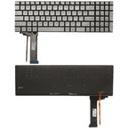 US Keyboard with Backlight for Asus GL551 GL551J GL551JK GL551JM GL551JW GL551JX G552 G552V G552VW G552VX FZ50JX GL752VW GL742VW – Durable Build, Easy to Use, For Asus GL551 Silver (US), For Asus GL551 (US) For Asus GL551 Silver (US) Silver