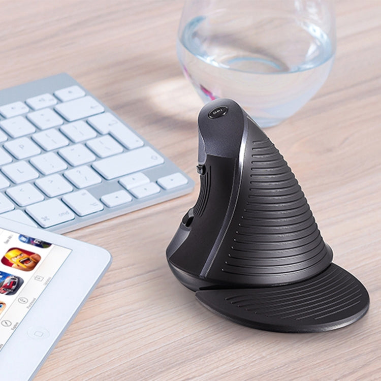 DELUX M618GX Wireless Ergonomic Vertical Mouse 1600DPI Optical Mouse, M618GX – Durable Build, Easy to Use M618GX