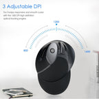 DELUX M618GX Wireless Ergonomic Vertical Mouse 1600DPI Optical Mouse, M618GX – Durable Build, Easy to Use