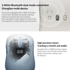 Original Xiaomi Dual-mode 1200DPI Ultra-thin Computer Mouse 3 – Bluetooth, Ultra-thin