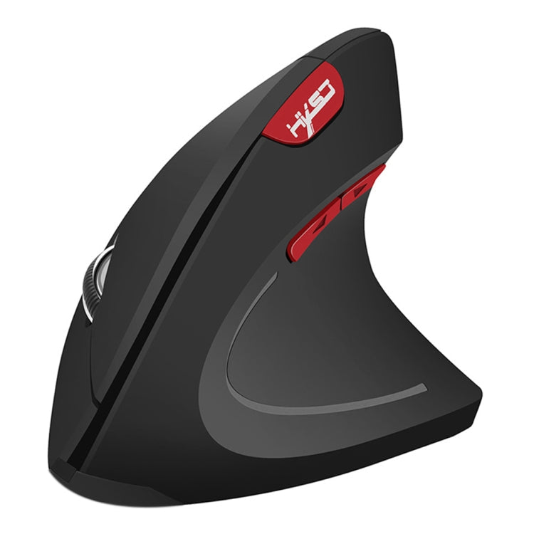 HXSJ T24 6 Buttons 2400 DPI 2.4G Wireless Vertical Ergonomic Mouse with USB Receiver, 6 Buttons T24 Black, 6 Buttons T24 Grey – Durable Build, Easy to Use