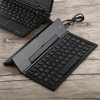 GK608 Ultra-thin Foldable Bluetooth V3.0 Keyboard, Built-in Holder, Support Android / iOS / Windows System, GK608 (Black), GK608 (Grey), GK608 (Gold) – Bluetooth, Ultra-thin
